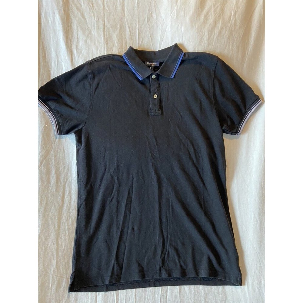 Consenso Men’s Polo Shirt Black- NWT-Large-